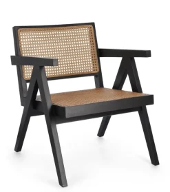 New Bizzotto POLTRONA IN LEGNO NERO - GALIA