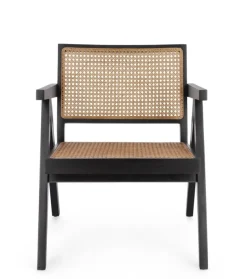 New Bizzotto POLTRONA IN LEGNO NERO - GALIA