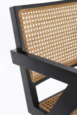 New Bizzotto POLTRONA IN LEGNO NERO - GALIA