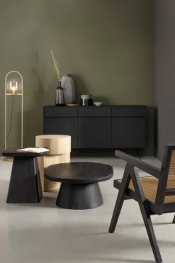 New Bizzotto POLTRONA IN LEGNO NERO - GALIA