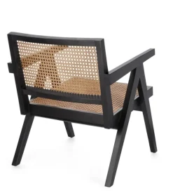 New Bizzotto POLTRONA IN LEGNO NERO - GALIA