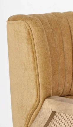 Bizzotto POLTRONA IN LEGNO SENAPE - VIRNA