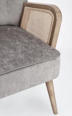 Online Bizzotto POLTRONA IN LEGNO SILVER - VIRNA