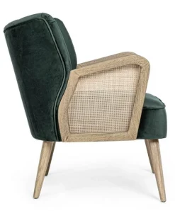 Best Bizzotto POLTRONA IN LEGNO VERDE - VIRNA