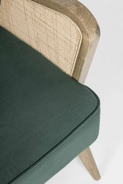 Best Bizzotto POLTRONA IN LEGNO VERDE - VIRNA