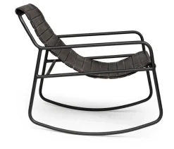 Outlet Bizzotto POLTRONA IN PELLE NERA - KARISMA