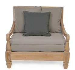 Bizzotto POLTRONA IN TEAK SFODERABILE - BALI FSC