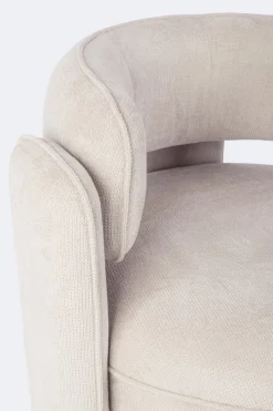 Discount Bizzotto POLTRONA IN TESSUTO BEIGE - AISHA