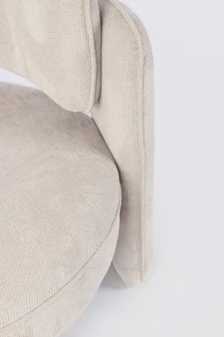 Discount Bizzotto POLTRONA IN TESSUTO BEIGE - AISHA
