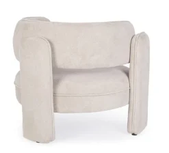 Discount Bizzotto POLTRONA IN TESSUTO BEIGE - AISHA