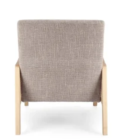 New Bizzotto POLTRONA IN TESSUTO BIANCO GRIGIO - DEANNA