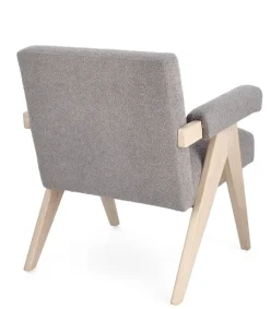 Online Bizzotto POLTRONA IN TESSUTO TORTORA - FAIZA