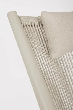 Clearance Bizzotto POLTRONA LOUNGE C-C ALOHA SANDSHELL