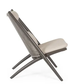 Bizzotto POLTRONA LOUNGE C-C ALOHA COCOA