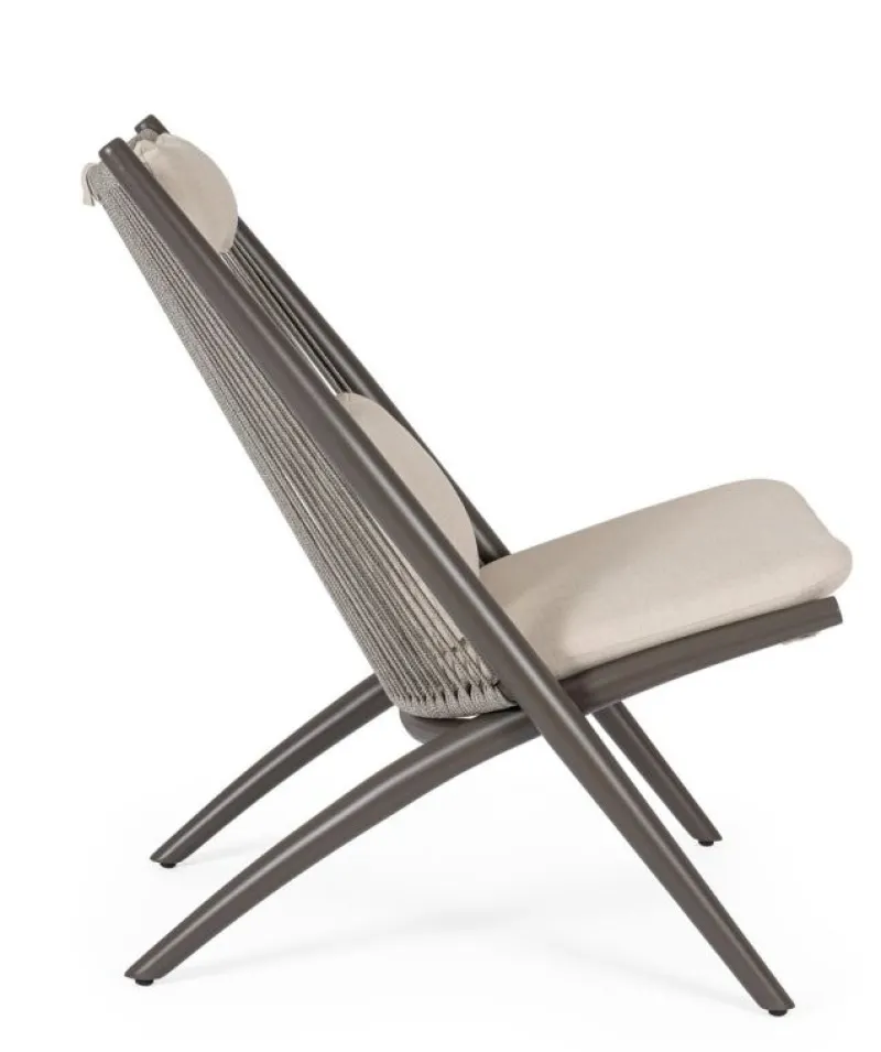 Bizzotto POLTRONA LOUNGE C-C ALOHA COCOA