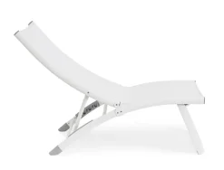 Sale Bizzotto POLTRONA LOUNGE RECLINABILE BIANCA - TAYLOR