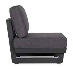 Best Bizzotto POLTRONA MODULARE IN ALLUMINIO ANTRACITE WG21 - INFINITY