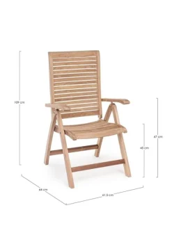 New Bizzotto POLTRONA RECLINABILE - MARYLAND