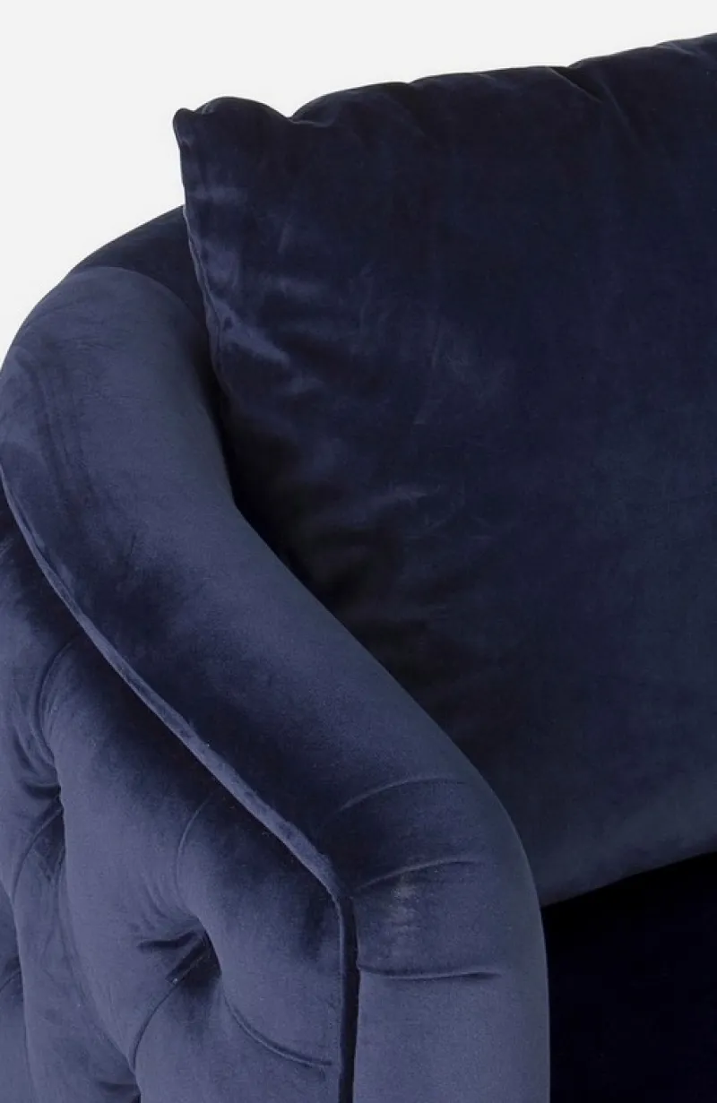 Clearance Bizzotto POLTRONA SFODERABILE BLU - TENBURY