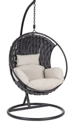 Online Bizzotto POLTRONA SOSPESA C-C GALAPAGOS NERO