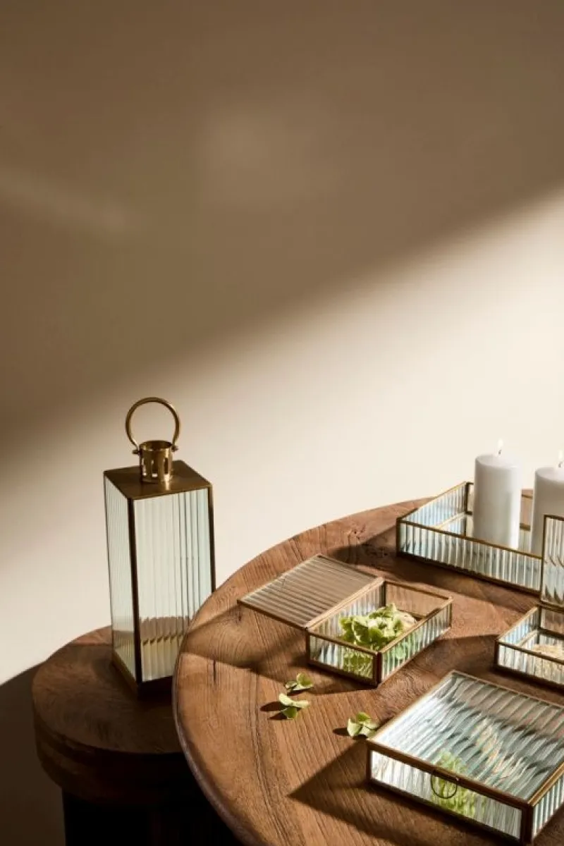 Sale Bizzotto PORTAGIOIE TEHRI RIGHE TRASP ORO 18x10,5