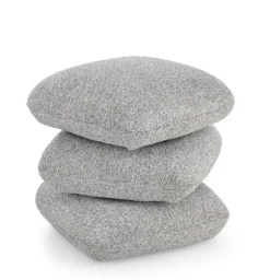 Discount Bizzotto POUF ANTARA GRIGIO