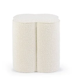 New Bizzotto POUF EFFETTO BOUCLE' NATURALE - COINTA