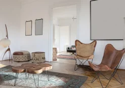 Online Bizzotto POUF IN PELLE - SANPARK FIVE