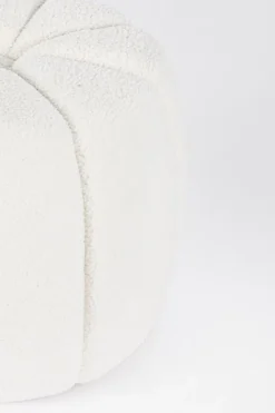 Hot Bizzotto POUF IN TESSUTO BIANCO - KAROLINA