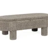 Online Bizzotto POUF TANYA C-VASS OVALE GRIGIO