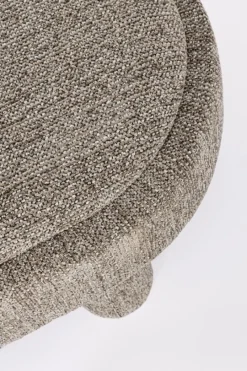 Online Bizzotto POUF TANYA C-VASS OVALE GRIGIO