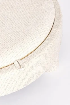 Hot Bizzotto POUF TANYA C-VASS TONDO BIANCO