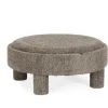 Best Bizzotto POUF TANYA C-VASS TONDO GRIGIO
