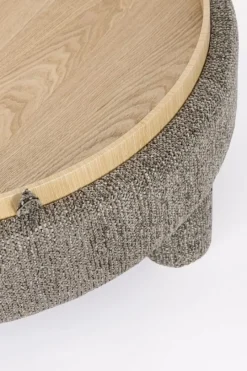 Best Bizzotto POUF TANYA C-VASS TONDO GRIGIO