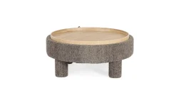 Best Bizzotto POUF TANYA C-VASS TONDO GRIGIO