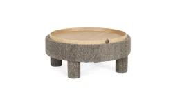 Best Bizzotto POUF TANYA C-VASS TONDO GRIGIO