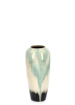 Outlet Bizzotto P.VASO COIRA BIANCO AZZURRO H36