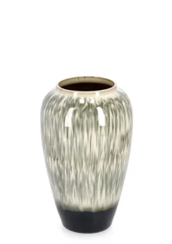 Discount Bizzotto P.VASO COIRA BOMBATO BEIGE MELANGE H40