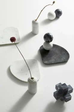 Bizzotto P.VASO KANDY TO MARMO BIANCO H15