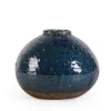 Outlet Bizzotto P.VASO RUNE TERRACOTTA BLU D28