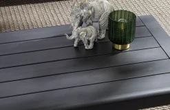 New Bizzotto SALOTTO ANGOLARE IN ALLUMINIO ANTRACITE CX23 - KONNOR