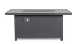 Clearance Bizzotto SALOTTO ANGOLARE IN ALLUMINIO ANTRACITE PG61 - HENDRIX