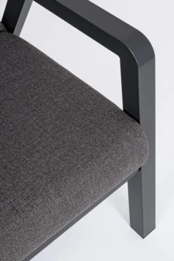 Best Bizzotto SALOTTO IN ALLUMINIO ANTRACITE JX55 - TRUMAN