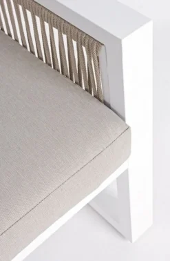 Sale Bizzotto SALOTTO IN ALLUMINIO BIANCO LH30 - CAPTIVA