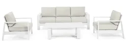 Online Bizzotto SALOTTO IN ALLUMINIO BIANCO YK11 - BALTIC