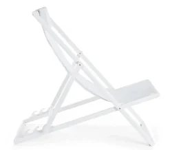 Outlet Bizzotto SDRAIO IN ALLUMINIO BIANCA - TAYLOR