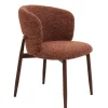Best Bizzotto SEDIA AMALIA NOCE/TERRACOTTA