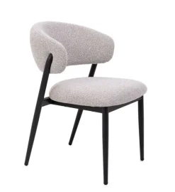 Bizzotto SEDIA CASSANDRA NERO/GRIGIO