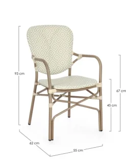 New Bizzotto SEDIA C-BR CADEIRA TIFFANY