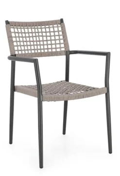 Clearance Bizzotto SEDIA C-BR CALETA ANTRACITE/KHAKI